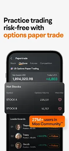 Скриншот 6 — moomoo: Investing & Trading