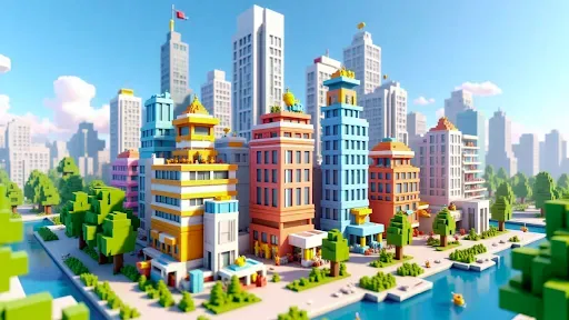 Скриншот 7 — Town Building Life Simulator