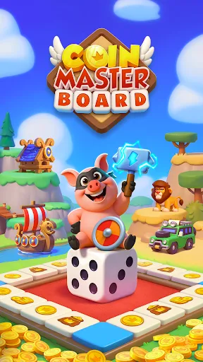 Скриншот 1 — Coin Master - Board Adventure