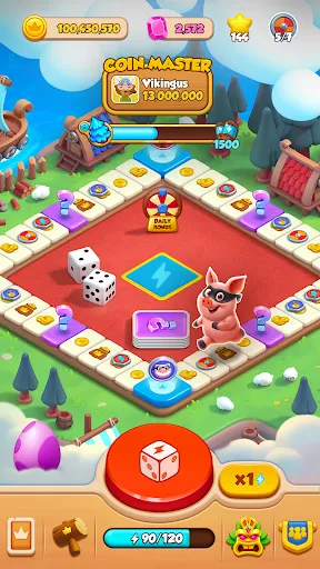 Скриншот 3 — Coin Master - Board Adventure