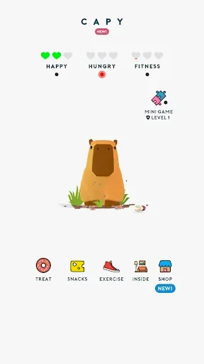 Скриншот 3 — Capy - Pet Capybara