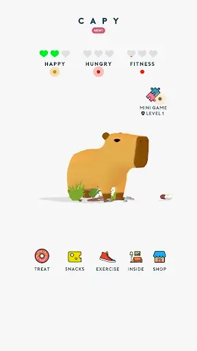 Скриншот 4 — Capy - Pet Capybara