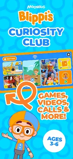 Скриншот 1 — Blippi's Curiosity Club
