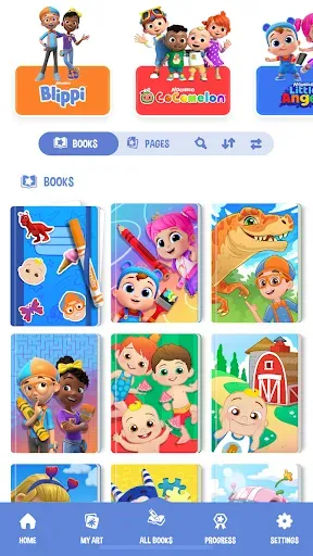 Скриншот 6 — Раскраски с Blippi и друзьями