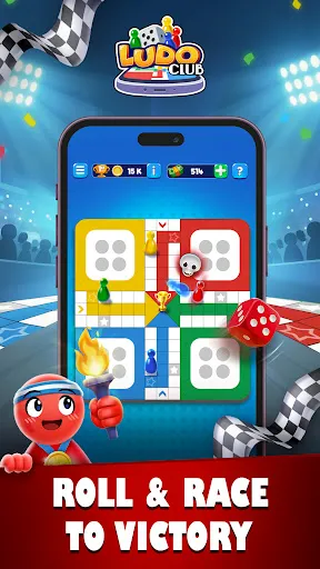 Скриншот 1 — Ludo Club - Fun Dice Game