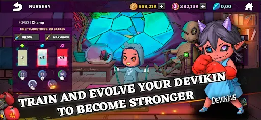 Скриншот 4 — Devikins: Epic NFT/Crypto Game