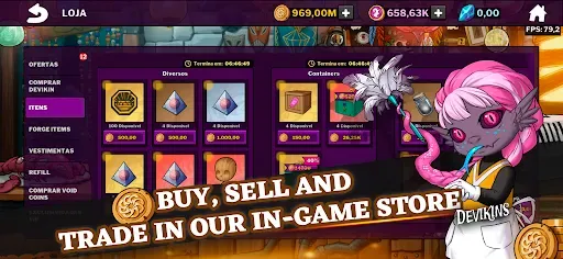Скриншот 8 — Devikins: Epic NFT/Crypto Game