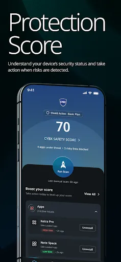Скриншот 5 — CYBX - Mobile Security App
