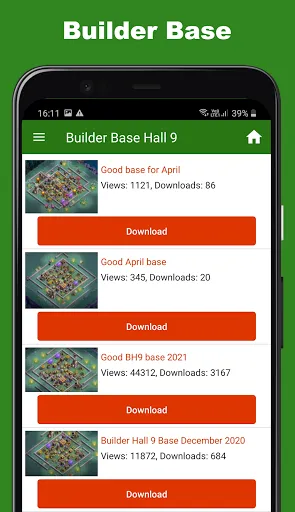 Скриншот 2 — Maps of Clash of Clans 2026