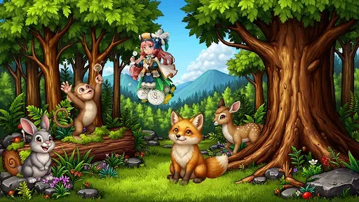 Скриншот 3 — Драконы и эльфы (Игра слияния)