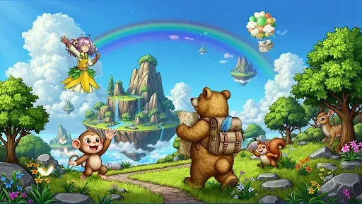 Скриншот 7 — Драконы и эльфы (Игра слияния)