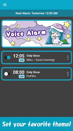 Скриншот 6 — Hatsune Miku - Voice Alarm