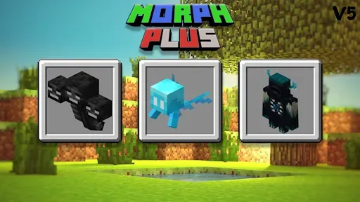 Скриншот 6 — Morph mod for minecraft