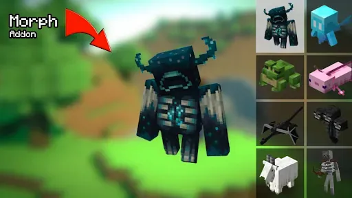 Скриншот 8 — Morph mod for minecraft
