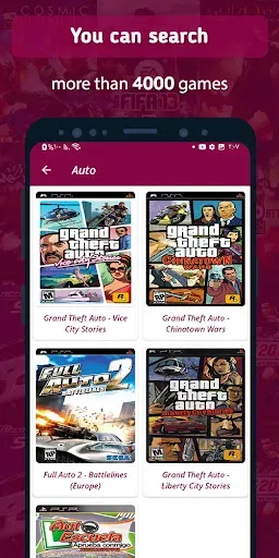 Скриншот 2 — psp games files downloader