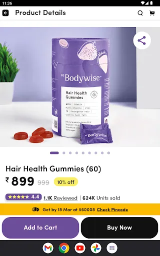 Скриншот 2 — Be Bodywise Women's Health App