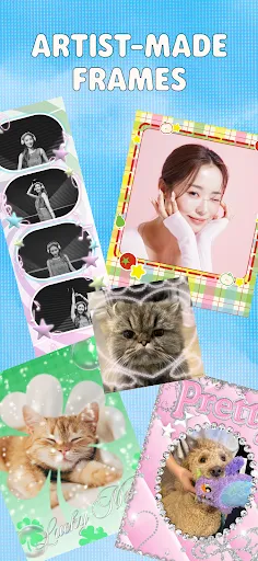 Скриншот 1 — Moshicam Photo Editor & Frames
