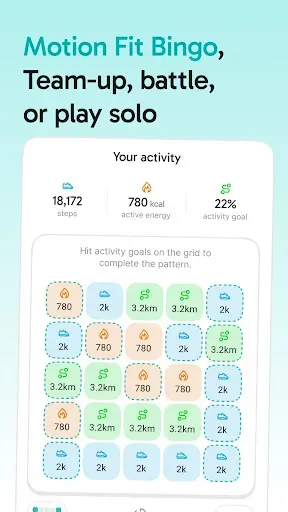 Скриншот 3 — Motion - Steps & Fitness Game