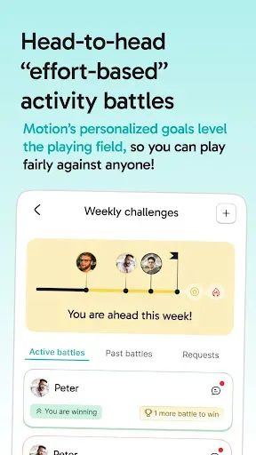 Скриншот 4 — Motion - Steps & Fitness Game