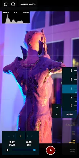 Скриншот 2 — MotionCam Pro: RAW Video
