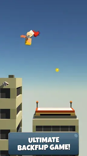 Скриншот 1 — Backflipper: Flip city & space