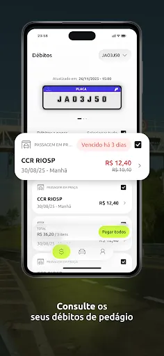 Скриншот 8 — Pedágio Digital