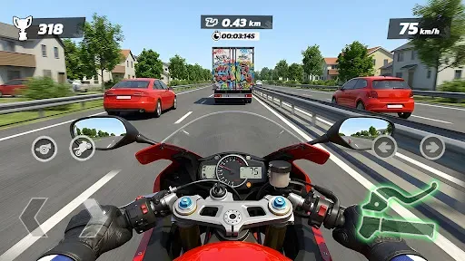 Скриншот 1 — Motor Go: Nitro Speed