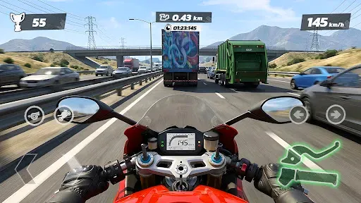 Скриншот 2 — Motor Go: Nitro Speed