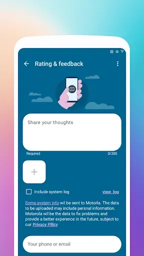 Скриншот 3 — Moto Feedback