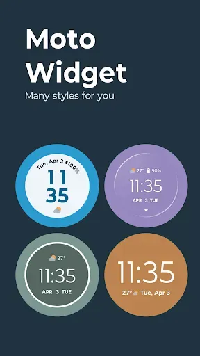 Скриншот 1 — Moto Widget