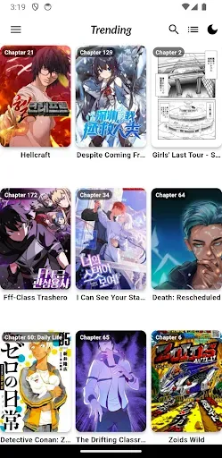 Скриншот 1 — MangaGo - Ultimate Manga App