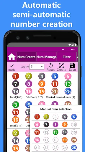 Скриншот 2 — Lotofácil Number Generator