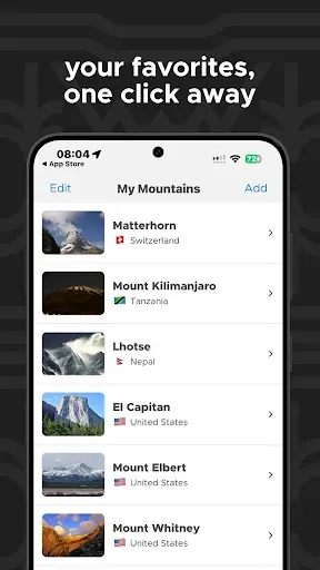 Скриншот 6 — Mountain-Forecast.com