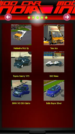 Скриншот 2 — Mod Car India