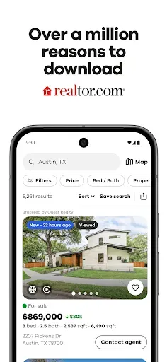 Скриншот 1 — Realtor.com Real Estate & Rent