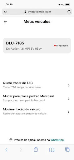 Скриншот 6 — MoveCargo: Vale-pedágio, TAG