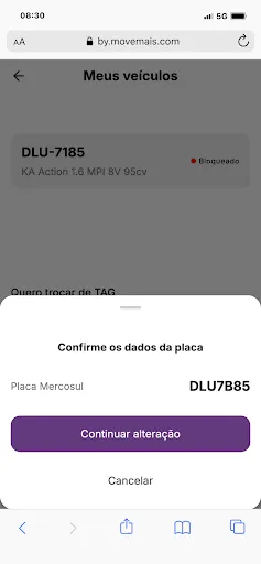 Скриншот 7 — MoveCargo: Vale-pedágio, TAG