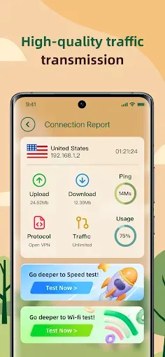 Скриншот 3 — Theta Proxy[Stable,Quick]