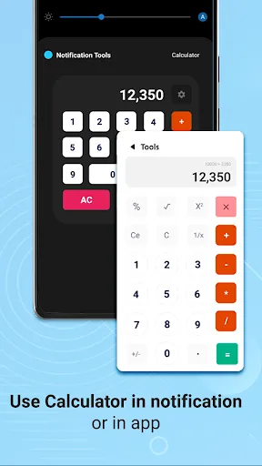 Скриншот 3 — Notification Quick Tool Access