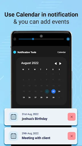 Скриншот 8 — Notification Quick Tool Access