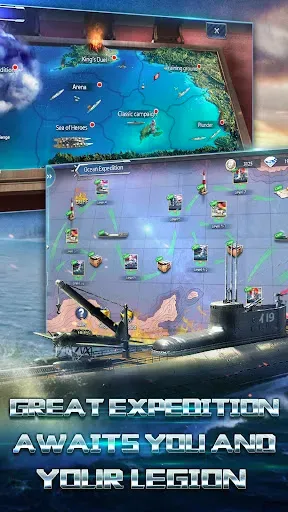 Скриншот 5 — Fleet Command II: Naval Blitz