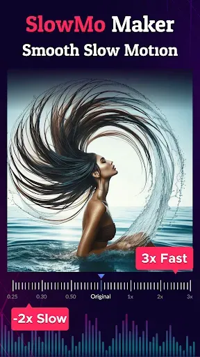 Скриншот 1 — Slow Motion Video Maker&Editor