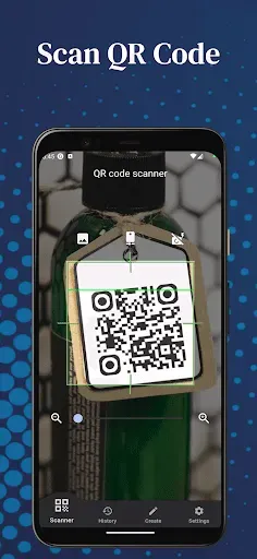 Скриншот 1 — QRScan - сканер QR