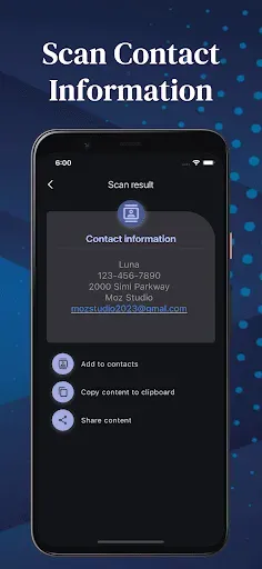 Скриншот 4 — QRScan - сканер QR