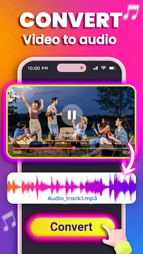 Скриншот 1 — Видео в аудио, конвертер mp3