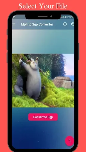 Скриншот 2 — Mp4 to 3gp Converter