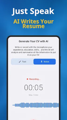 Скриншот 5 — Resume Builder & CV Maker