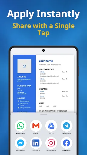 Скриншот 7 — Resume Builder & CV Maker