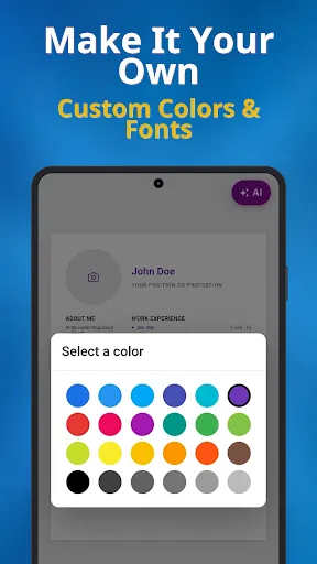 Скриншот 8 — Resume Builder & CV Maker