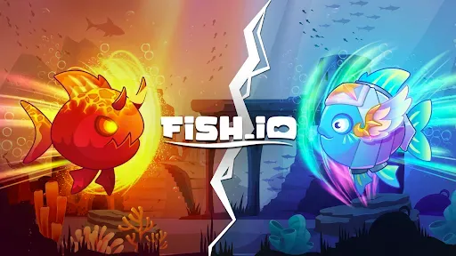 Скриншот 1 — Fish.IO - Hungry Fish